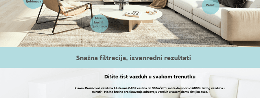 Xiaomi Smart Air Purifier 4 Lite